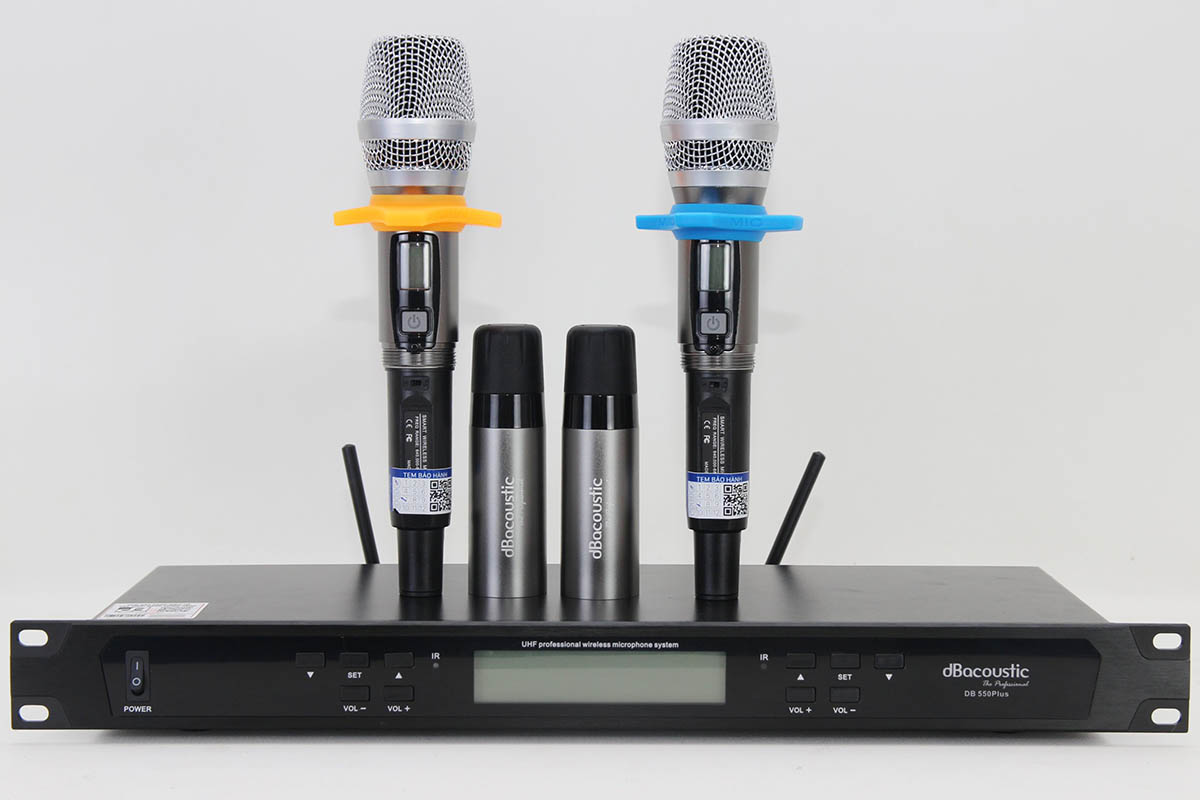 Micro karaoke không dây db acoustic 550 plus v2