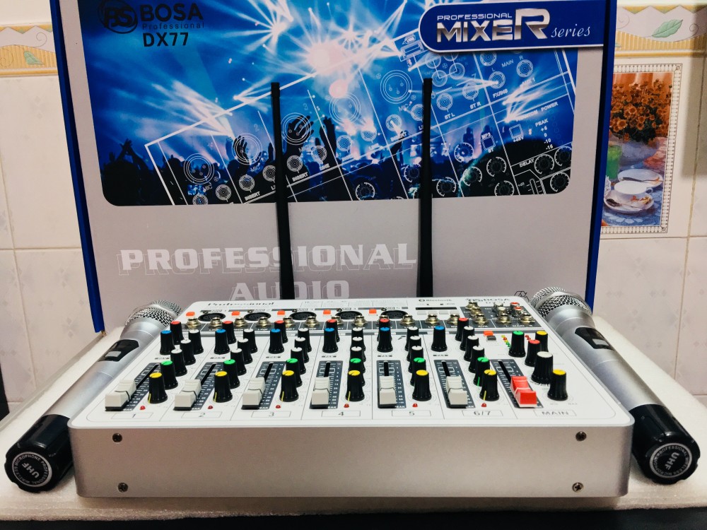 mixer karaoke bosa dx77